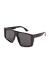 AMREN square frame sunglasses in polycarbonate with UV protection, stylish everyday shades