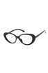 Trendy women’s blue light glasses cat eye frame