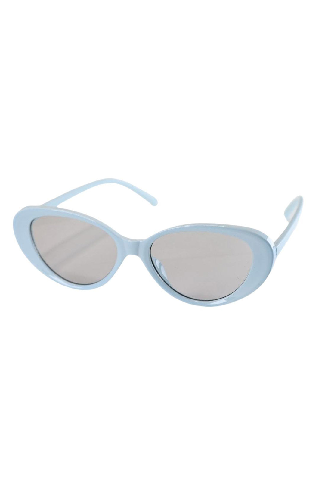 Lightweight polycarbonate cat eye sunglasses
