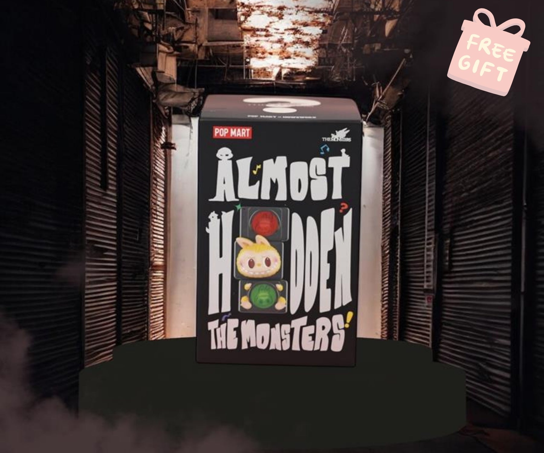 THE MONSTERS Almost Hidden Series Figures (SINGLE BOX)