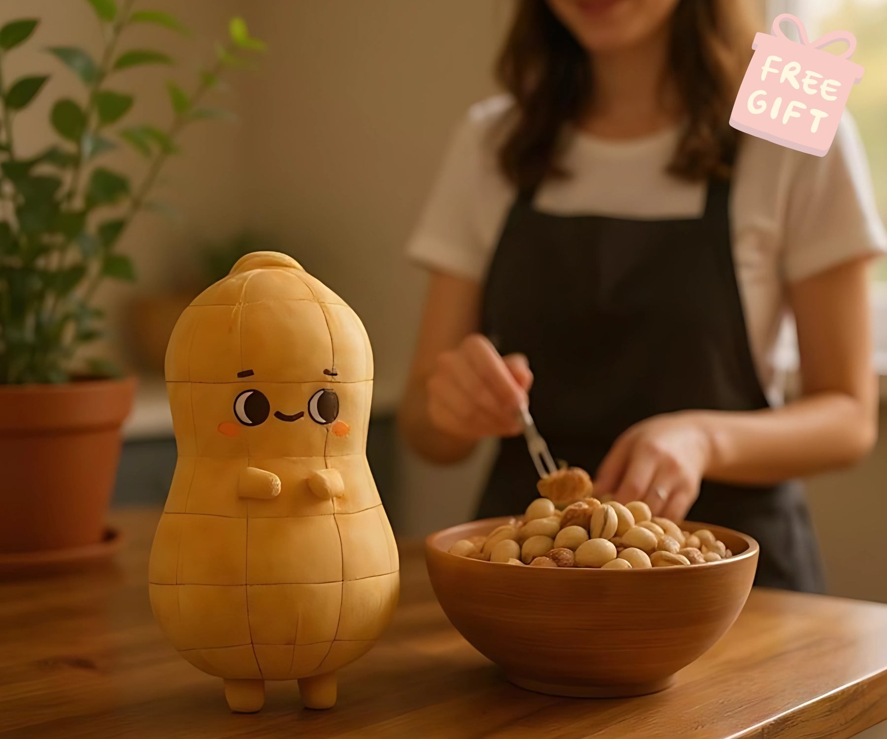 Harold Peanut Mochi Plush