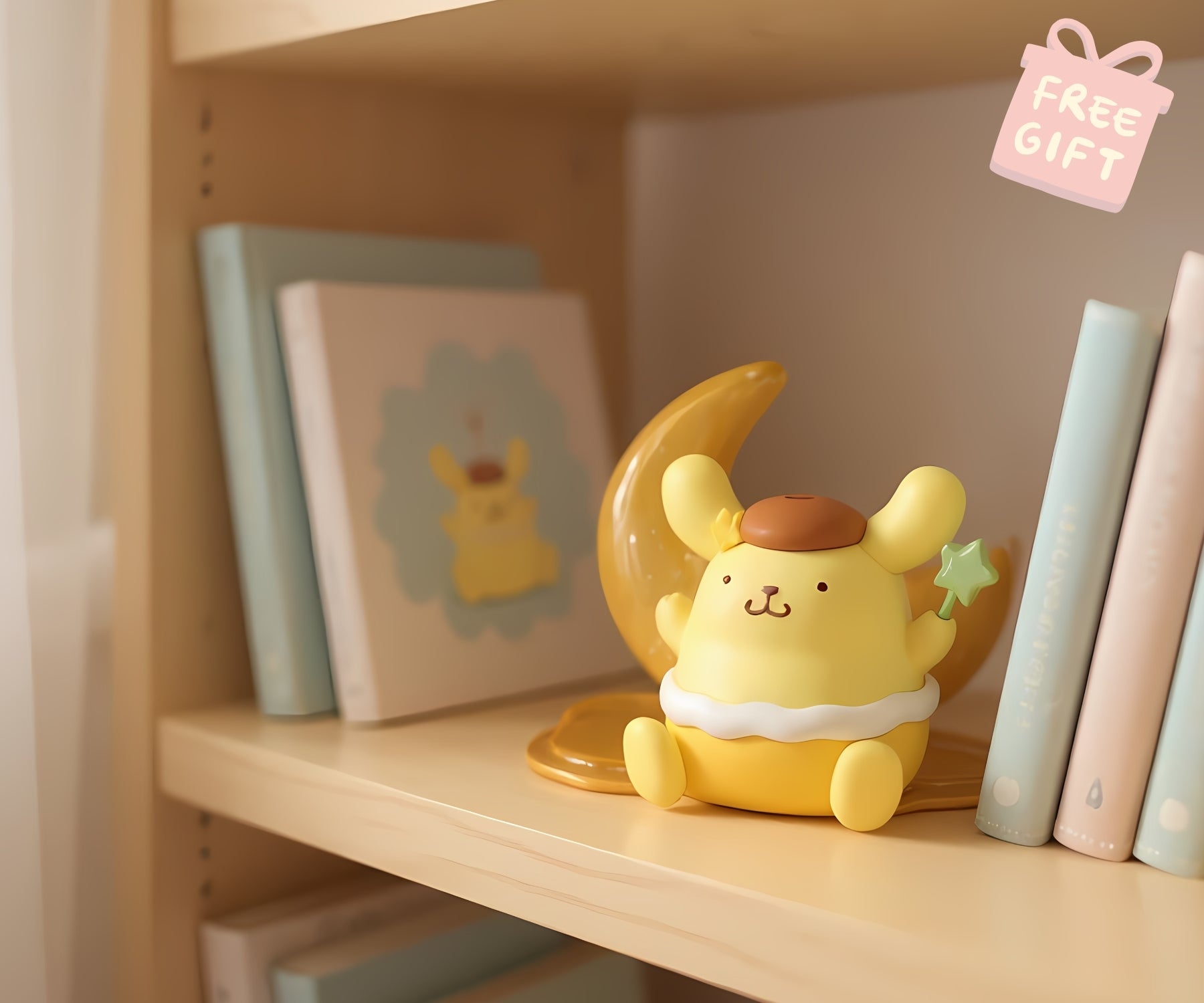 Sanrio Characters Angel Moon Figure Deco Collectable Toy (SINGLE BOX)