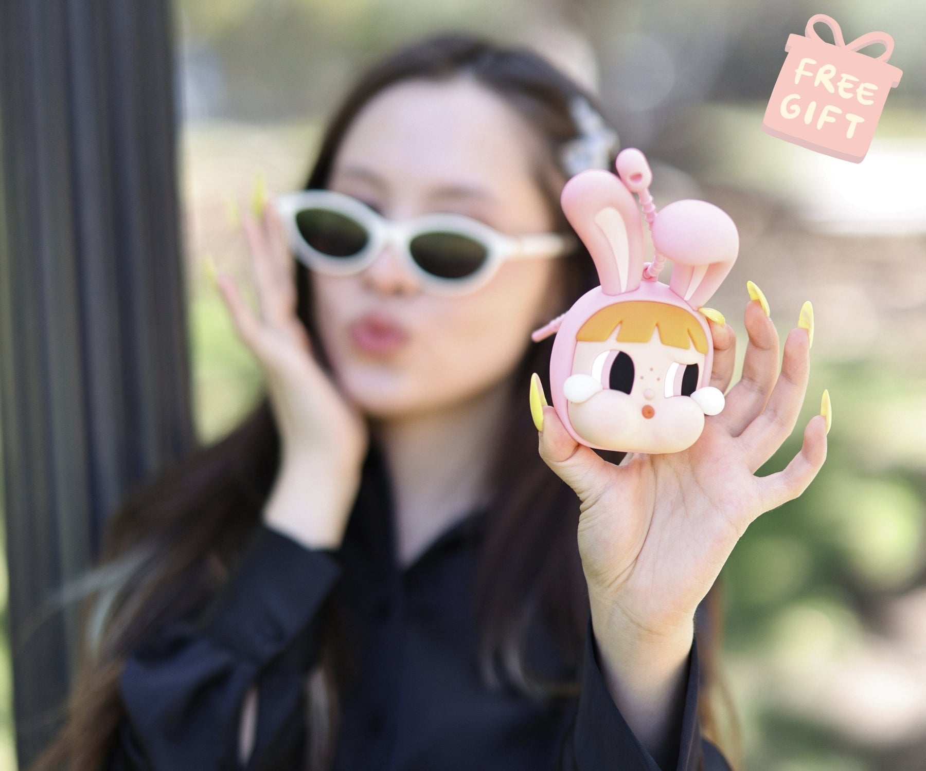 CRYBABY x Powerpuff Girls Series-Mirror Pendant