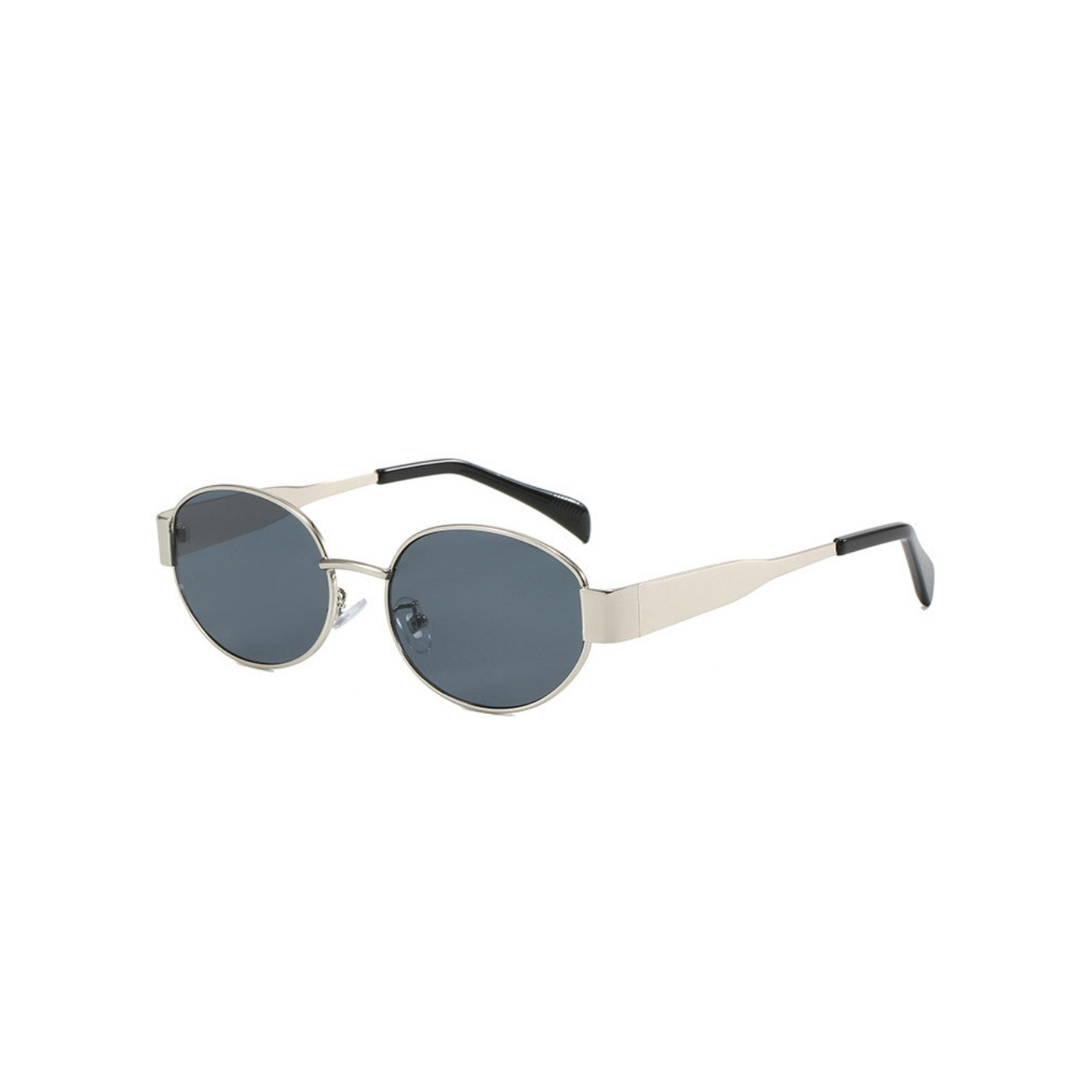 PLACES TO BE Round Sunglasses with durable polycarbonate & copper frame, UV-blocking lenses