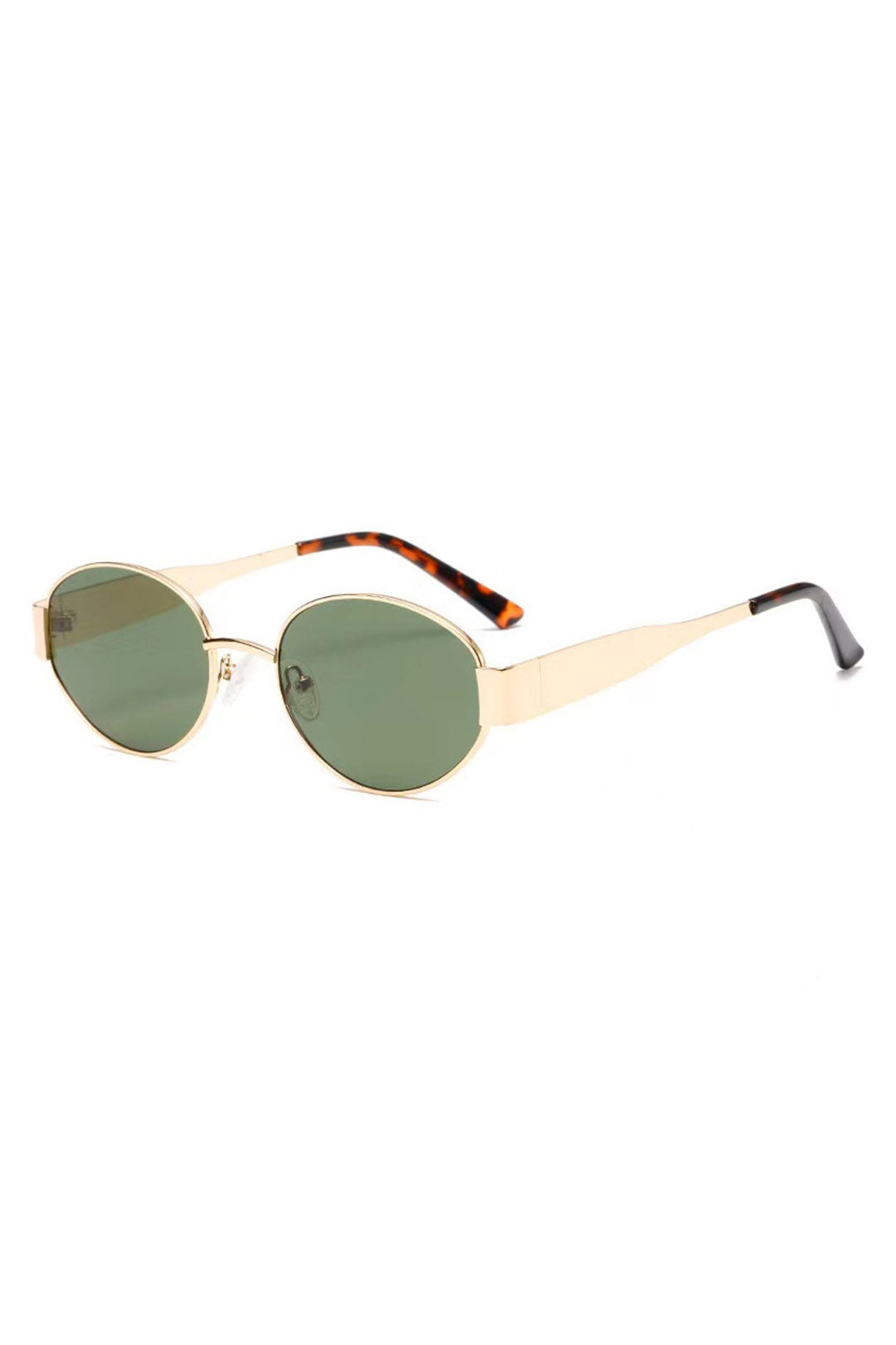 PLACES TO BE Round Sunglasses with polycarbonate and copper frame, UV protection