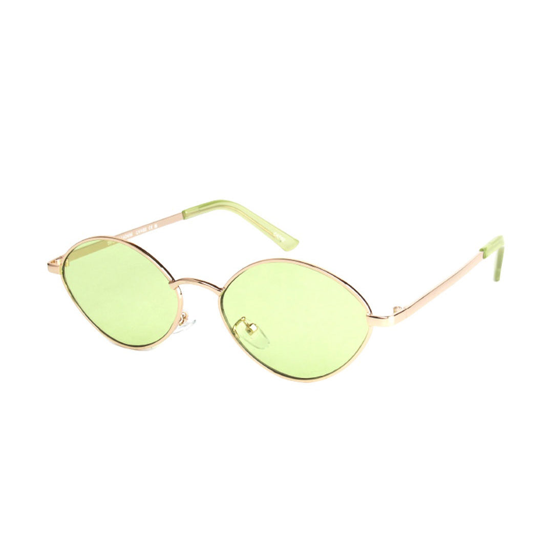 Fun round frame sunglasses for sunny days