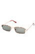 Sunglasses with tortoiseshell frame 