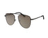 Sleek Stainless Steel Sunglasses with 100% UV Protection