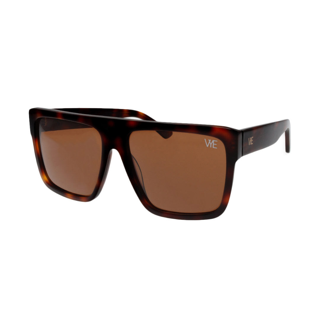 Acetate oversized sunglasses with UV protection – Thermal Tortoise