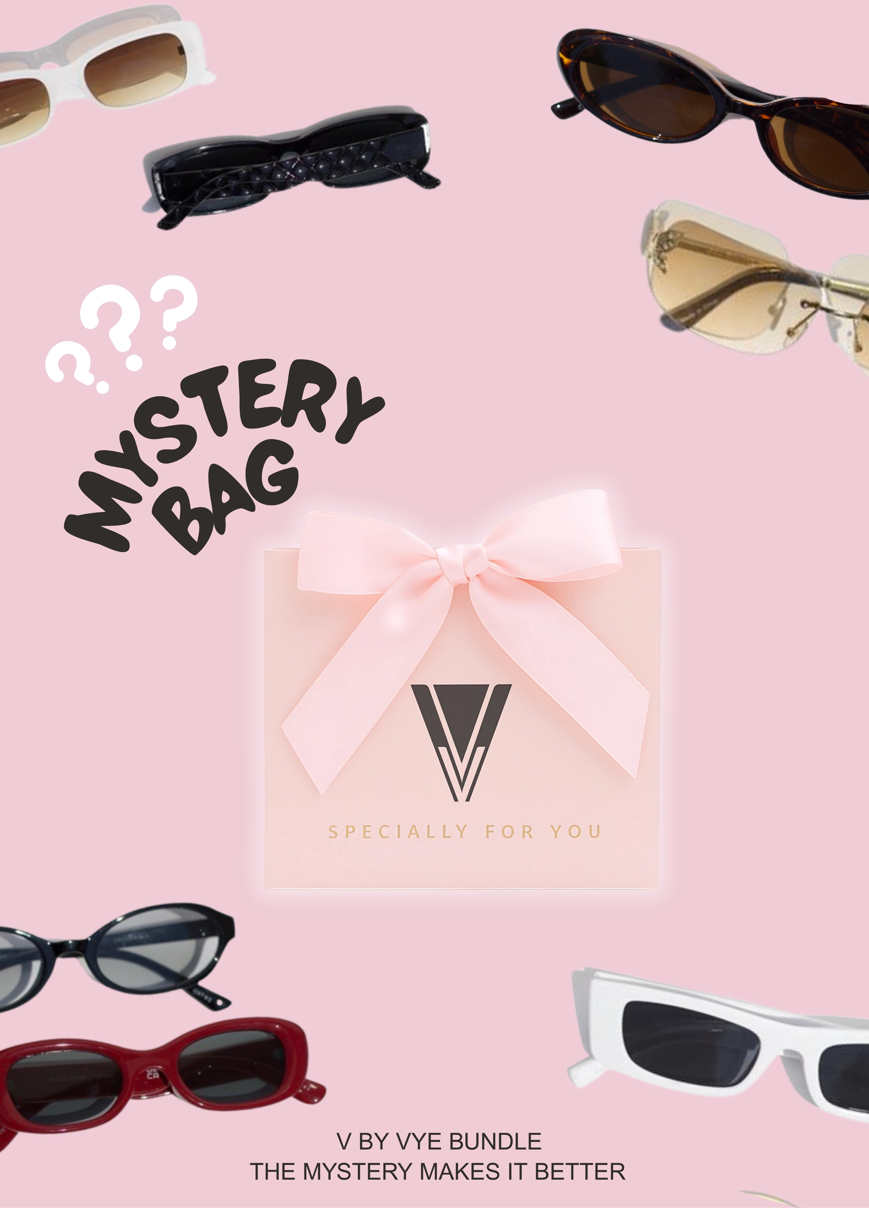 Mystery Y2K Sunglasses Bag - 6 Pairs