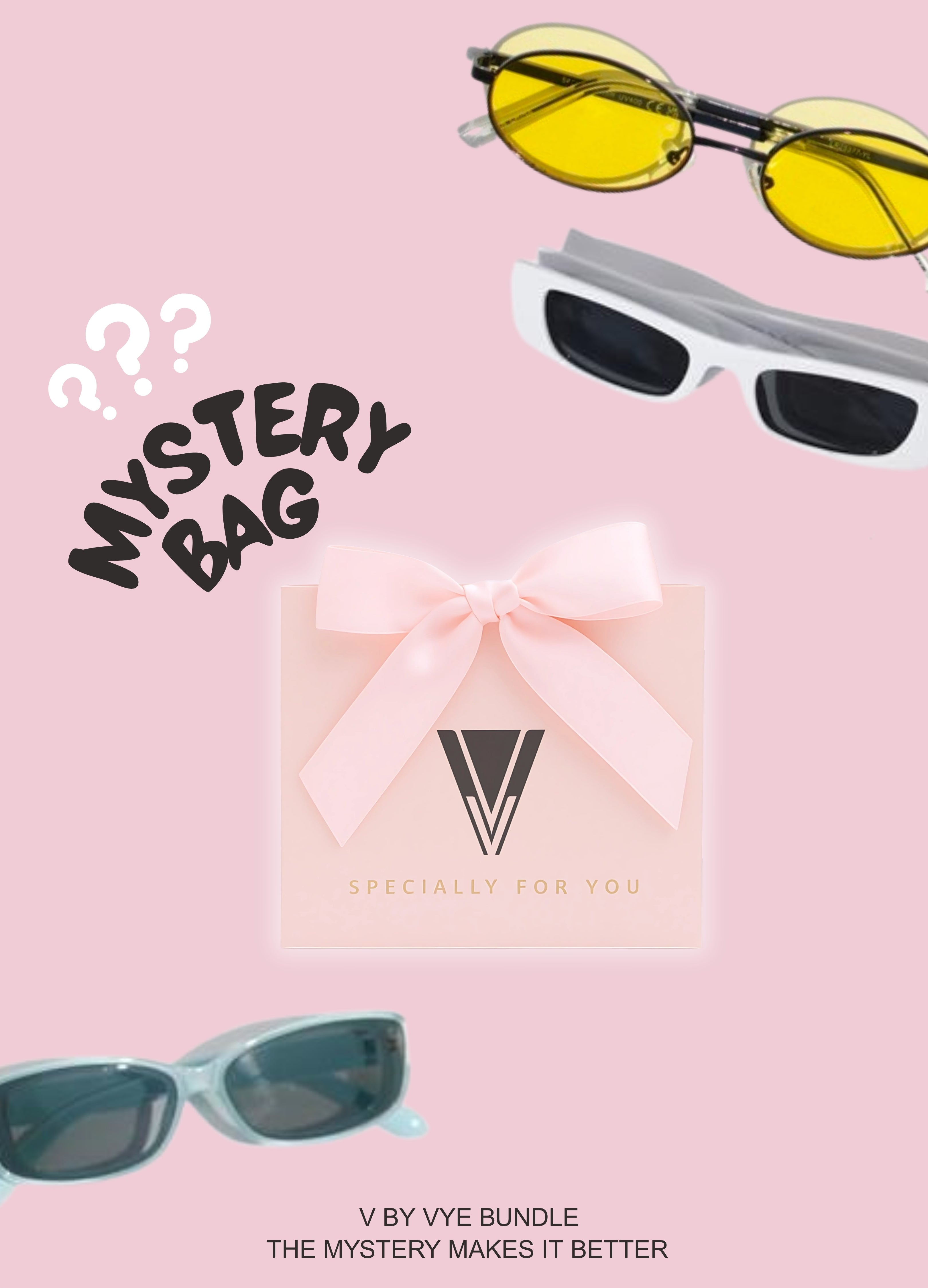 VACATION Mystery Sunglasses Bag - 3 Pairs