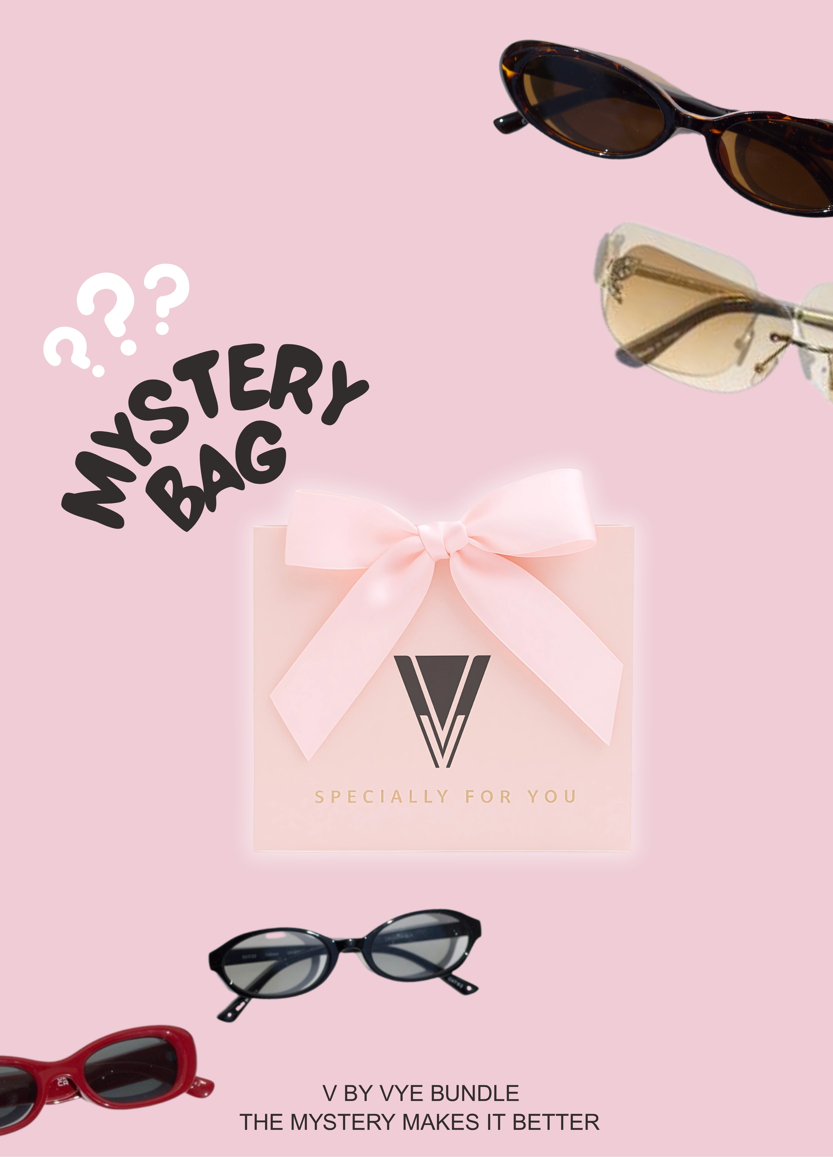 Mystery Y2K Sunglasses Bag  - 3 Pairs